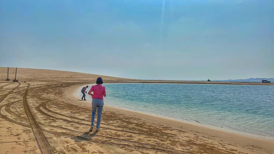 Doha: Desert Safari, Dune Bashing, Inland Sea With Transfers - Sealine Beach: the gateway to the sand