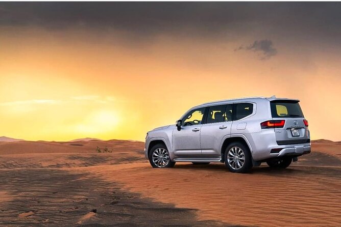 Doha: Desert Safari: Dune Bashing, Quad Bikes & Camel Rides - The camel stop is short, but useful for photographs