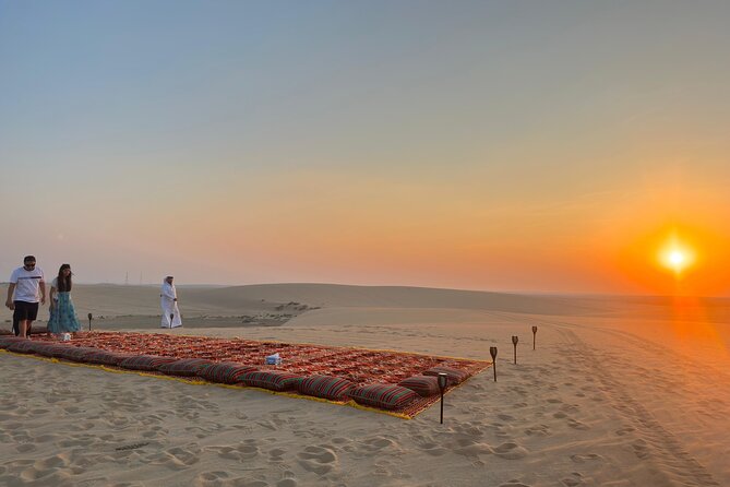 Doha Desert Safari: Dunebashing, Camel, Sandboarding & Inland Sea - What the $65.70 price really covers