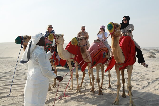Doha Desert Safari Full day With Dinner,Dune Bashing,Sandboarding - Dune bashing across Qatar’s southern dunes
