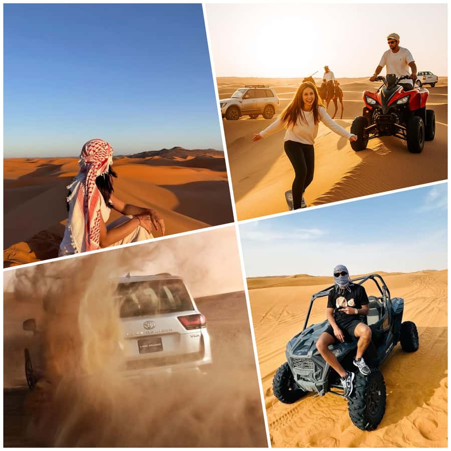 Doha: Desert Safari, Inland Sea, Camel Ride, Sandboarding - Why this Doha desert trip works so well