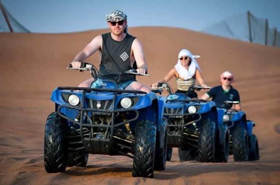 Doha: Desert Safari, Quad Biking, Sand Boarding & Camel Ride - Key points at a glance