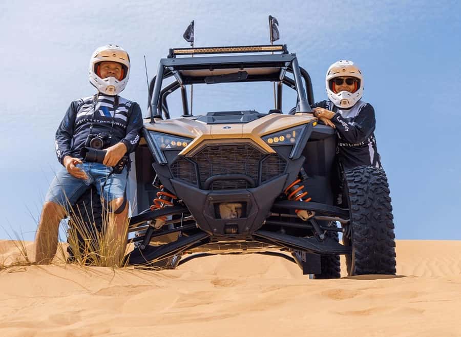 Doha: Desert Safari, Quad Biking, Sand Boarding & Camel Ride - The Inland Sea and the Saudi border