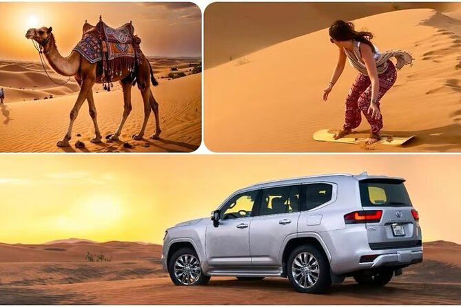 Doha: Desert Safari, Sand Boarding, Camel Ride & Inland Sea - Leaving Doha for the Sealine desert