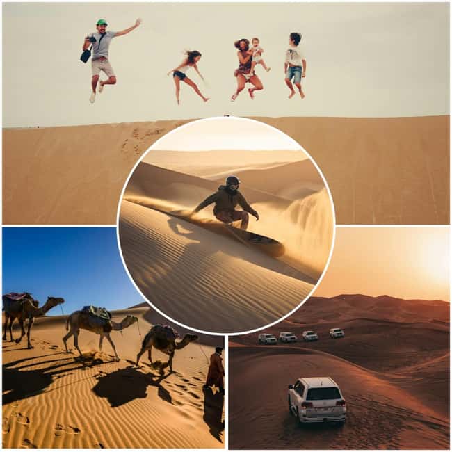 Doha: Desert Safari, Sandboarding, Camel Ride and Inland Sea - Key points at a glance