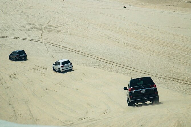 Doha Desert Safari with Inland Sea visit - One hour of dune bashing in a Land Cruiser
