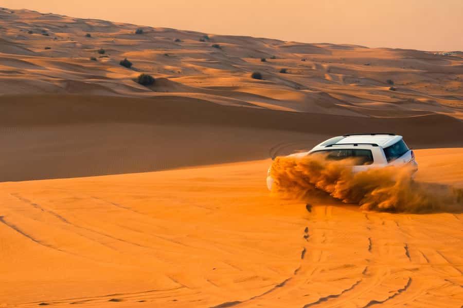 Doha: Desert Safari with Quad Bike, Sandboard & Camel Ride - Photo stops above the dunes