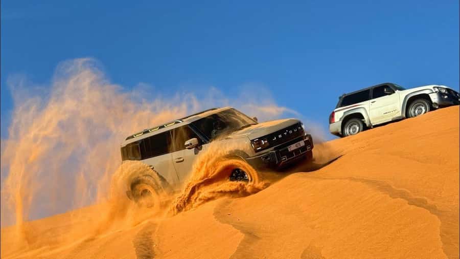 Doha: DesertSafari with Quad Bike, Camel Ride & Sandboarding - Guides, safety, and the feel of the outing