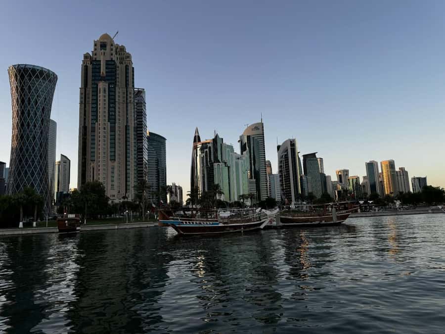 Doha: Evening Dhow Cruise with Panoramic Skyline Views - Seating, music, and the small details