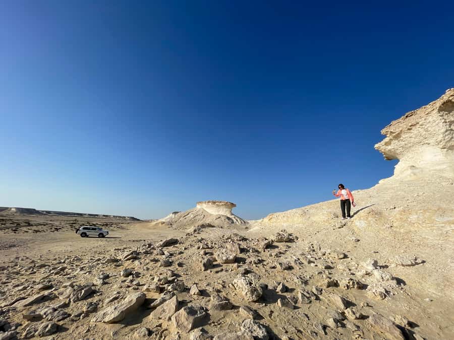 Doha Full Day North & West Tour | Rich History & culture - Ruined Qatari villages near Zekreet