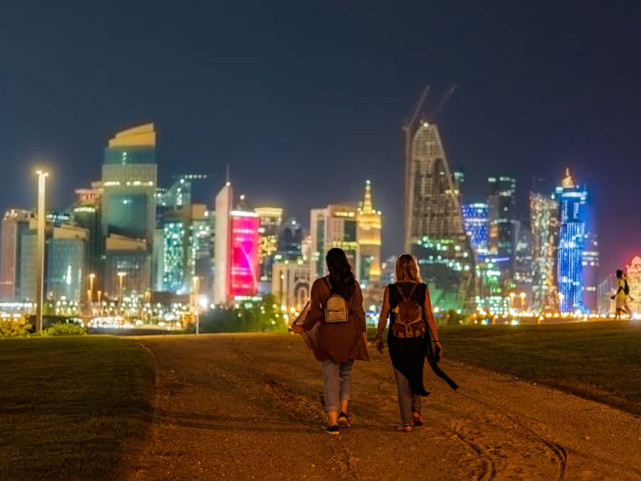 Doha: Guided City Highlights Tour with Round-trip Transfers - Katara Cultural Village: art, architecture, and Qatari identity