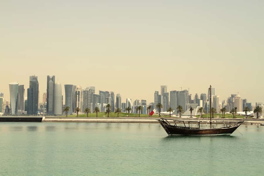 Doha: Guided City Tour with Hotel or Airport Pickup & Drop - The Doha Corniche: skyline views from the vehicle
