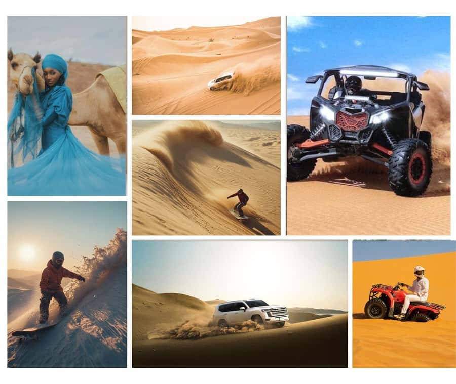 Doha: Guided Desert Safari Tour with Pickup & Drop Service - Key points at a glance