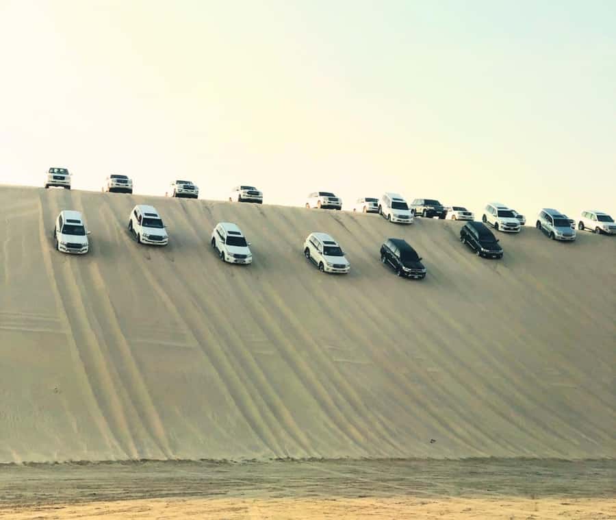 Doha: Guided Desert Safari Tour with Pickup & Drop Service - Khor Al Adaid, where the dunes meet the sea