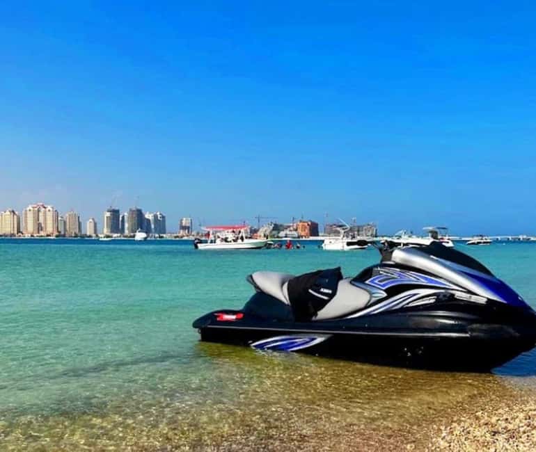 Doha: Guided Jet Ski Tour with Iconic Views - Setting off with a safety briefing