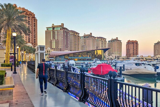 Doha Guided Night City Tour Souq Waqif, Katara, Pearl Qatar - West Bay and the Doha skyline