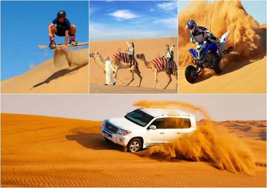 Doha: Half-Day Desert Safari, CamelRide/SandBoarding - Dune Bashing Across Qatar’s Sand