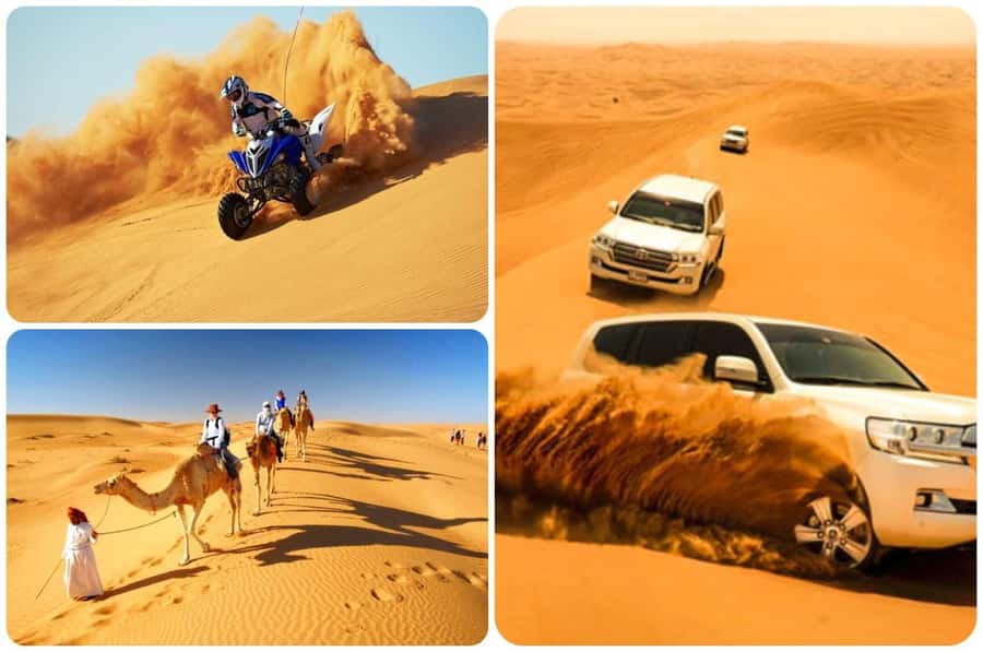 Doha: Half Day Desert Safari, Dune Bashing, Camel Ride - The Desert Camp and Time To Slow Down