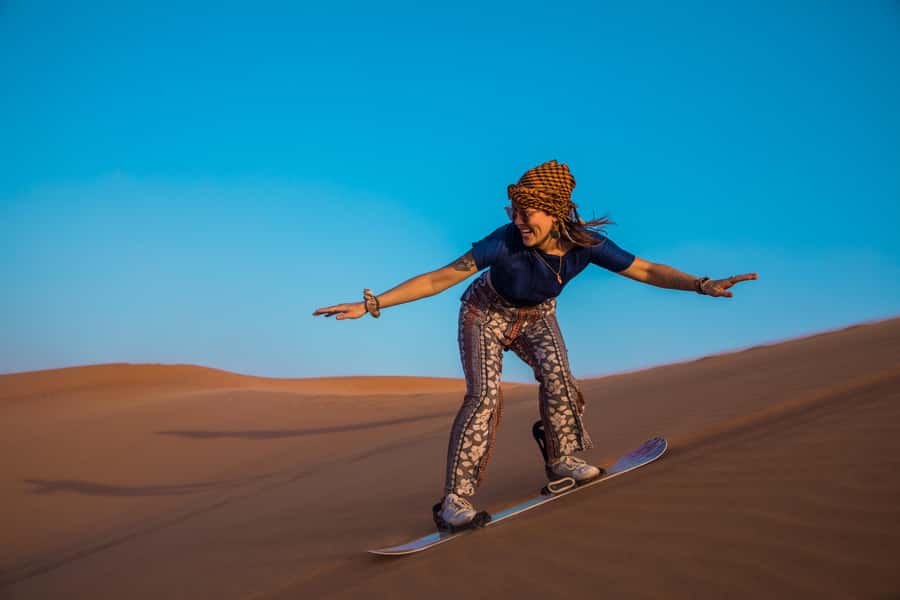 Doha: Half-Day Desert Safari, Quad Bike, Camels & Inland Sea - The short camel ride and photo stop