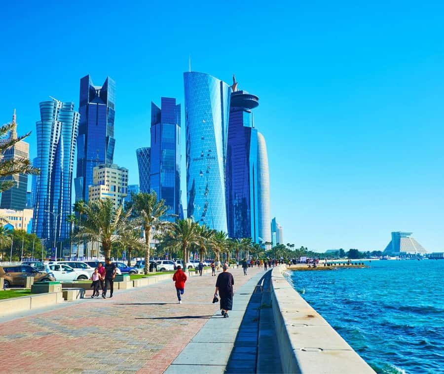 Doha: Hidden Alleys, Modern Marvels and Museums Guided Tour - Corniche Views Along the Arabian Gulf