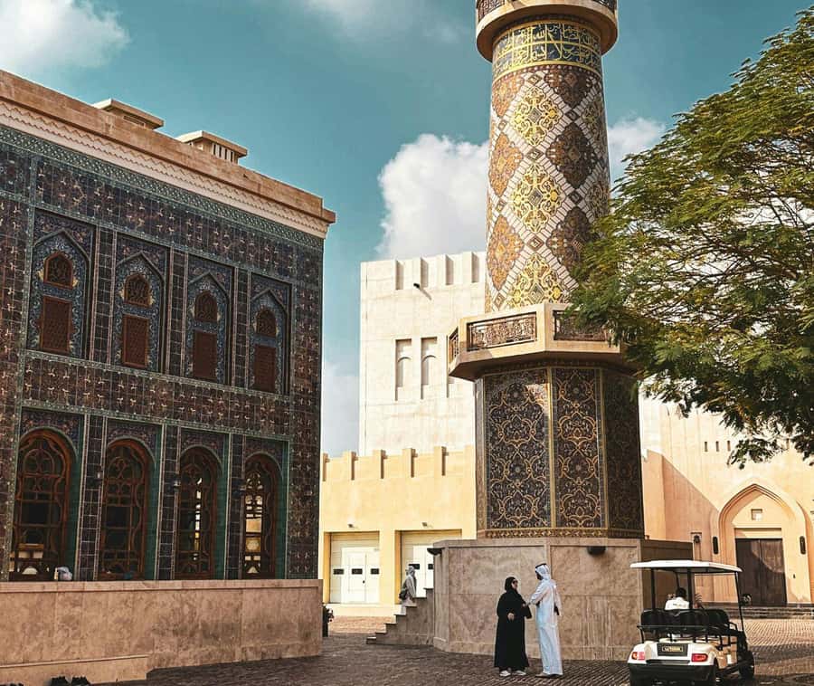 Doha: Hidden Alleys, Modern Marvels and Museums Guided Tour - The National Museum’s Desert Rose Design