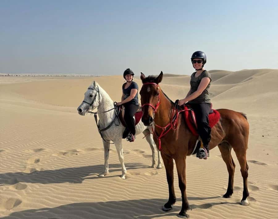 Doha : Horse Riding Tour With Transfer - Meeting your horse at the equestrian center