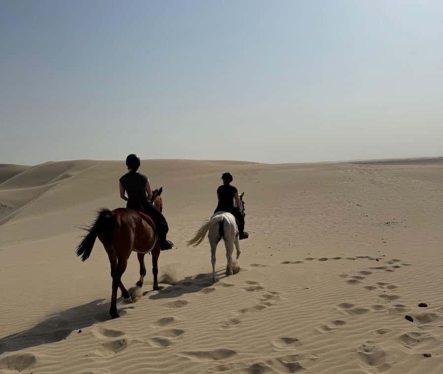 Doha Horseback Riding Adventure in Desert with Transfers - The guides make the biggest difference