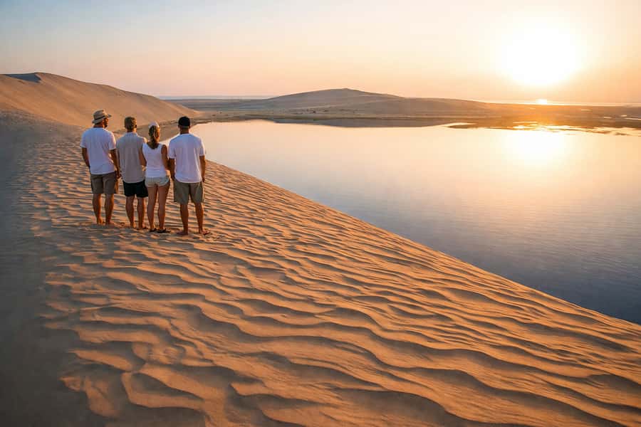 Doha: Inland Sea Tour, Desert Safari/Camel, All Activities - The five-minute camel ride at Mesaieed