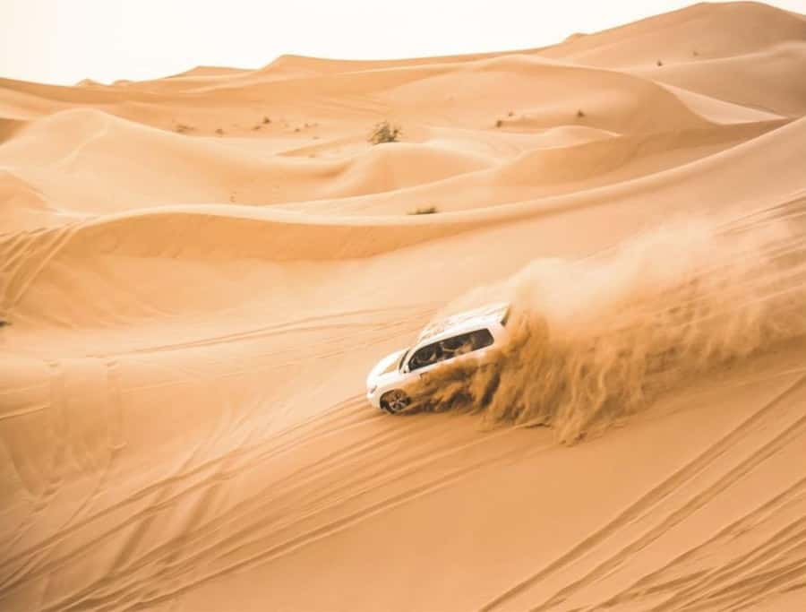 Doha: InlandSea Tour,Camel,Sand Boarding With All Activities - Sandboarding is simple, social fun
