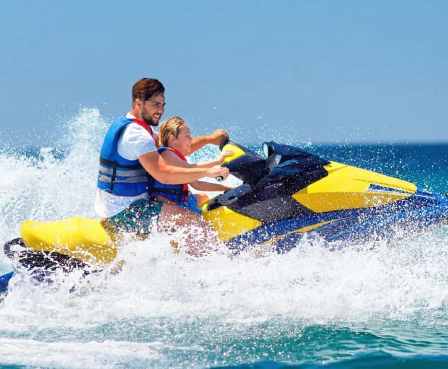 Doha Jet Ski Adventure – Ride the Arabian Waves - From Doha pickup to Katara Cultural Village