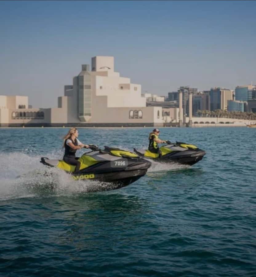 Doha: Jet Ski Adventure with Skyline and Pearl Qatar View - The guide, equipment, and sense of safety