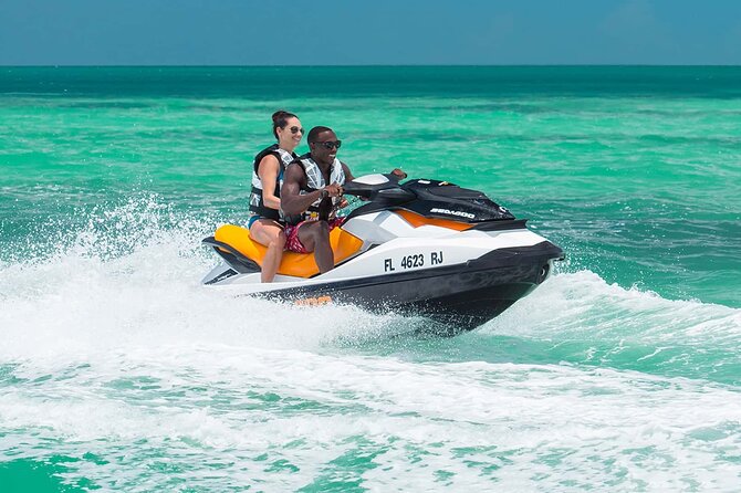 Doha: Jet Ski to Skyline with View of Katara and Pearl Qatar - Getting ready for a 30-minute ride