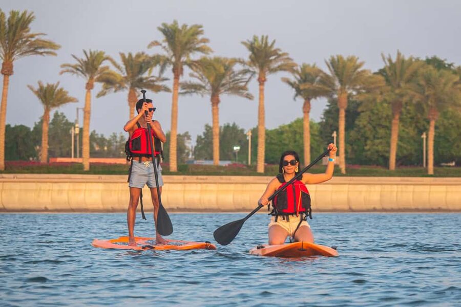 Doha: Kayaking or Paddleboarding at MIA Park - Key points at a glance