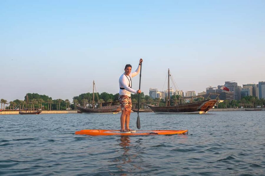 Doha: Kayaking or Paddleboarding at MIA Park - Is $60 a fair price for one hour?