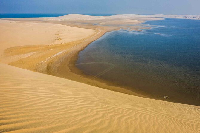 Doha Layover Desert Safari, Camel Ride, Sand Boarding, Inland Sea - Khor Al Udaid and the Inland Sea