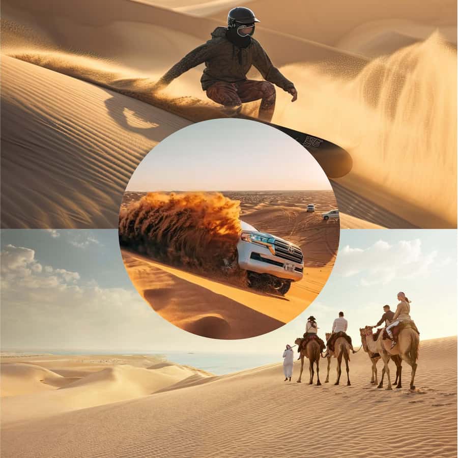 Doha Layover Desert Tour, Camel Ride and Inland sea - The 50-minute drive from Doha to Sealine Beach
