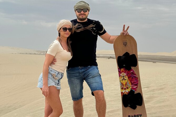 Doha: Luxury Desert Safari, Quad Bike & Sandboarding - Sealine Beach and the camel area