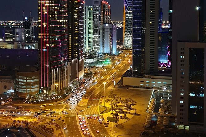 Doha Night City Tour With Pickup From Doha airport and Hotels - The Corniche and a quick view across Doha Bay