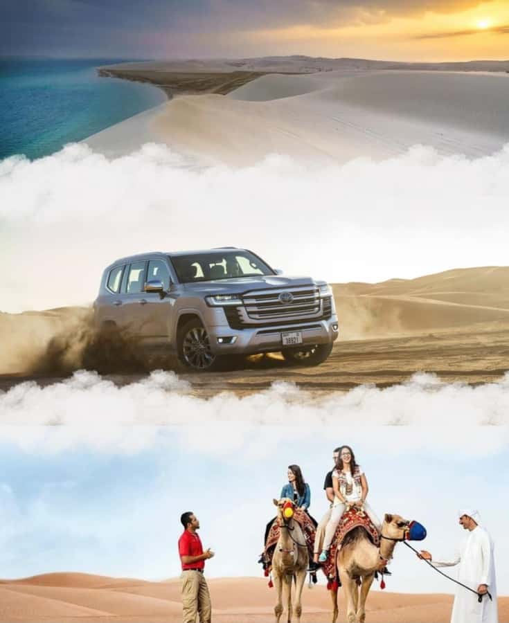 Doha: Night DesertSafari DuneBashing Sandboarding CamelRide - Key points to know before booking