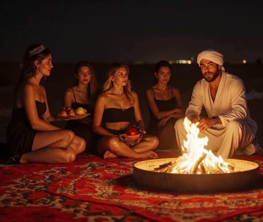 Doha: Night Inland Sea Desert Safari with Full Activities - Night dune bashing across the soft dunes