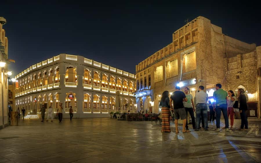 Doha Night Tour & Dhow Boat Cruise with Transfers - West Bay’s ten-minute drive-by
