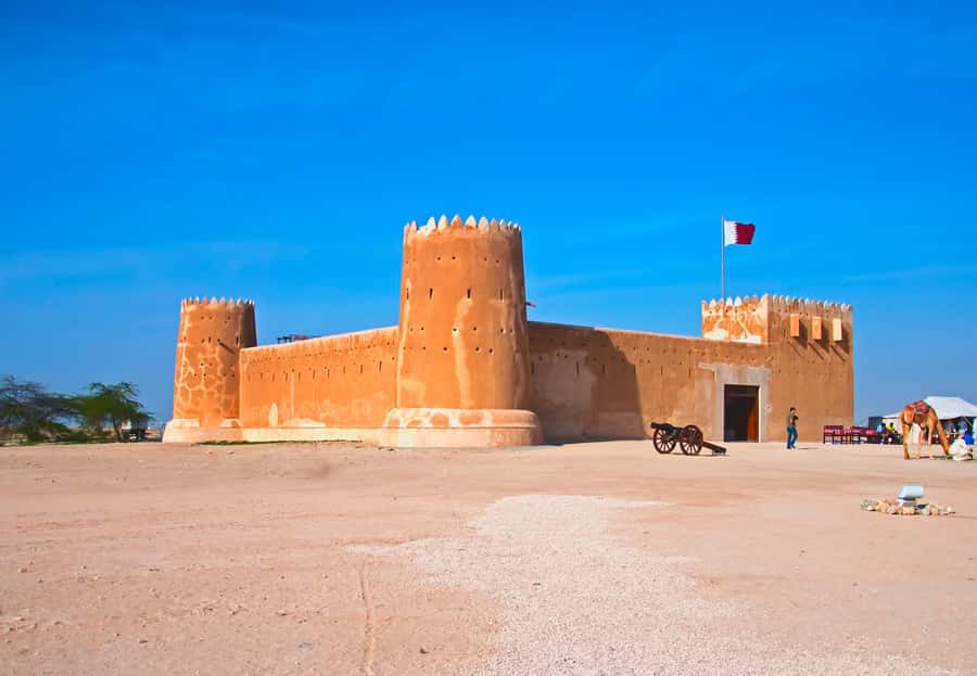 Doha: North and West of Qatar Private Combo Tour - Purple Island and the mangrove forest
