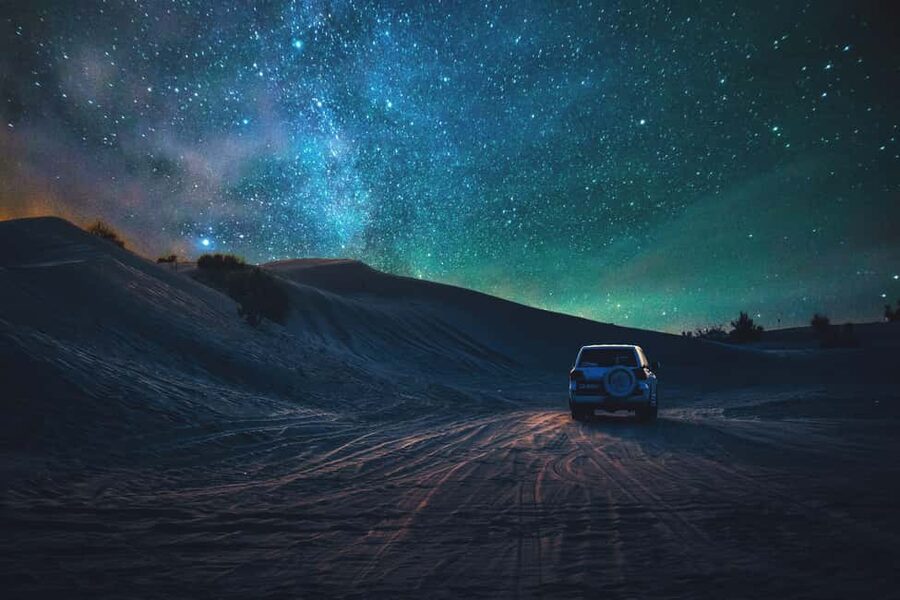 Doha: Overnight Desert Safari with Dinner and Breakfast - Sunrise and Arabic breakfast