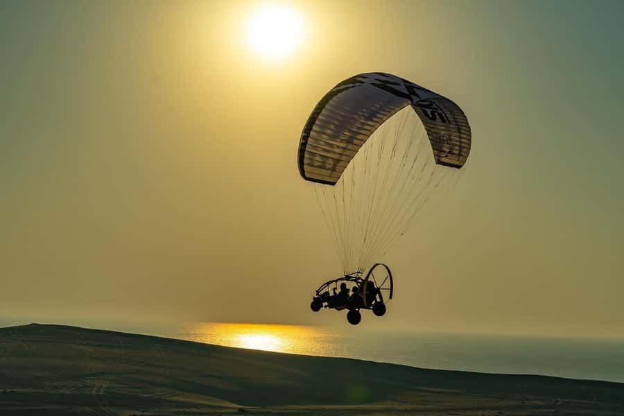 Doha: Paratrike Air Tour with Hotel Pickup and Drop-off - The 20-minute flight above desert and beach
