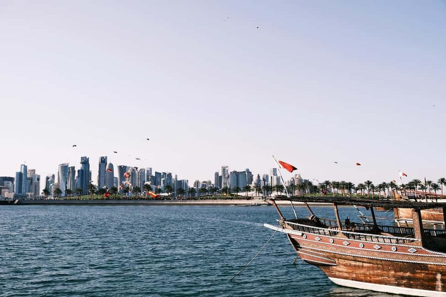 Doha: Private City Tour with Free Dhow Boat Cruise Ride - Reading Doha’s older character at Souq Waqif