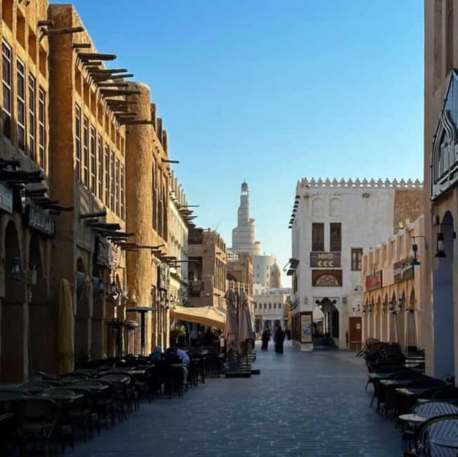 Doha: Private City Tour with Free Dhow Boat Cruise Ride - Taking in the waterfront at Dhow Harbour