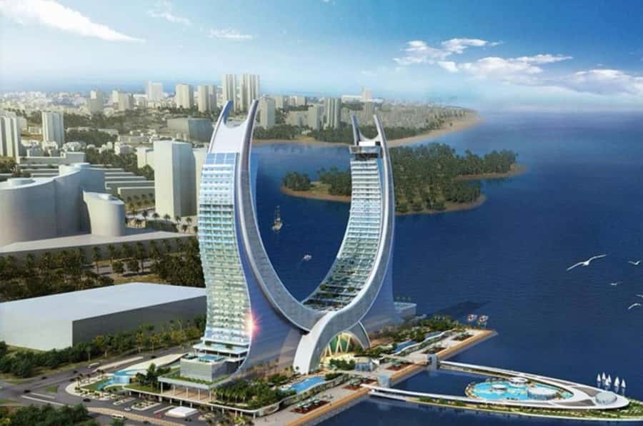 Doha Private City Tour with Transit & Layover from Airport - West Bay: a fast look at modern Doha