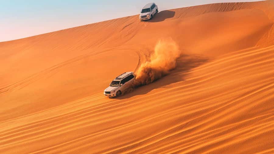 Doha : Private Full-day Combo City Tour & Desert Safari - The change from city streets to Sealine