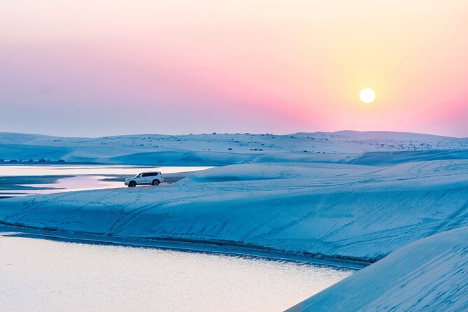 Doha-Private Half Day Safari Camel Ride and Sandboard included - Dune-top photos and sunrise views