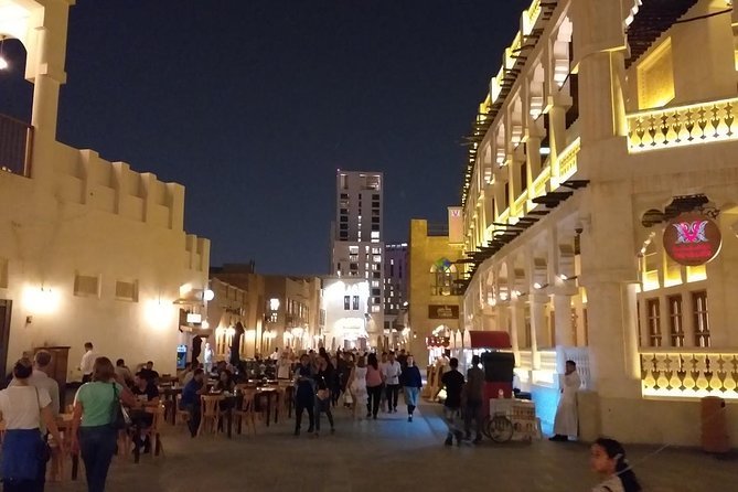 Doha Private Night City Tour – With or Without Local Meal - Two hours at Souq Waqif